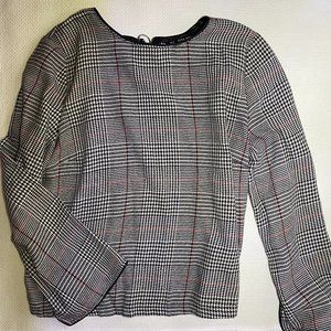 Zara Basic Collection Long Sleeve Blouse